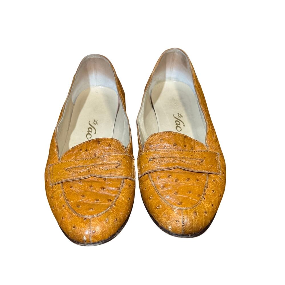 Vintage Le Sac Itilian leather loafers size 37.5